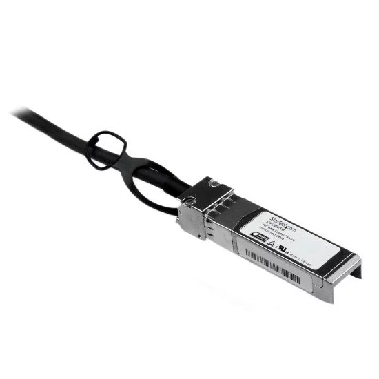 StarTech.com Câble réseau passif SFP+ 10 GbE à connexion directe twinax en cuivre de 1 m compatible Cisco SFP-H10GB-CU1M StarTech.com Câble réseau passif SFP+ 10 GbE à connexion directe twinax en cuivre de 1 m compatible Cisco SFP-H10GB-CU1M