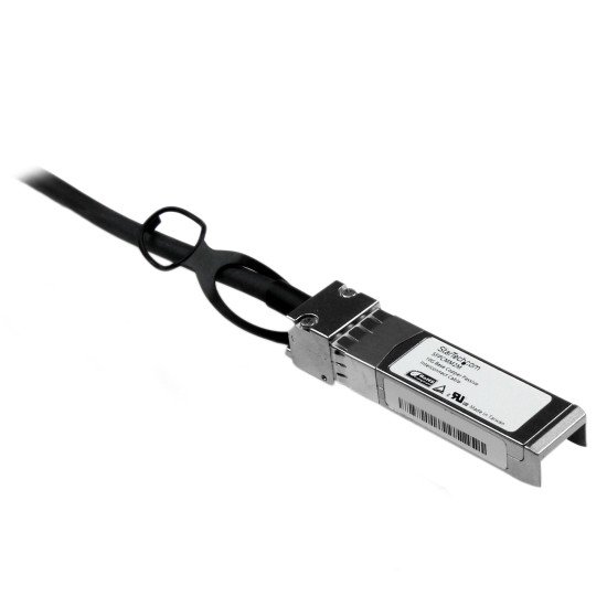 StarTech.com Câble réseau passif SFP+ 10 GbE à connexion directe twinax en cuivre de 2 m compatible Cisco SFP-H10GB-CU2M StarTech.com Câble réseau passif SFP+ 10 GbE à connexion directe twinax en cuivre de 2 m compatible Cisco SFP-H10GB-CU2M