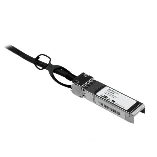 StarTech.com Câble réseau passif SFP+ 10 GbE à connexion directe twinax en cuivre de 3 m compatible Cisco SFP-H10GB-CU3M