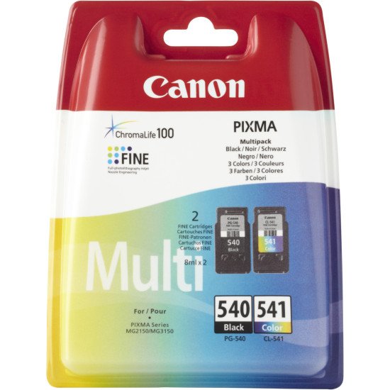 Canon PG-540 /L-541 Cartouche encre / Noir, Cyan, Magenta, Jaune Canon PG-540 /L-541 Cartouche encre / Noir, Cyan, Magenta, Jaune