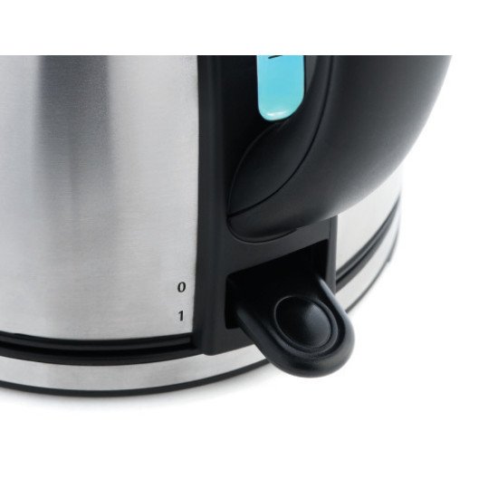 WMF Stelio 0413020012 bouilloire 1,7 L 2400 W Noir, Acier inoxydable WMF Stelio 0413020012 bouilloire 1,7 L 2400 W Noir, Acier inoxydable