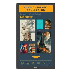 Philips 3000 series 43BDL3751T/00 Écran d'affichage dynamique Écran plat interactif 108 cm (42.5") LCD Wifi 450 cd/m² 4K Ultra HD Noir Écran tactile Intégré dans le processeur Android