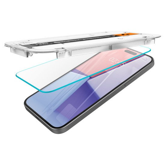 Spigen AGL06903 écran et protection arrière de téléphones portables Protection d'écran transparent Apple 2 pièce(s)