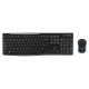 Logitech MK270 clavier RF sans fil QWERTY Pannordique Noir