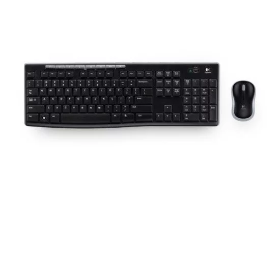 Logitech MK270 ensemble clavier et souris sans fil Noir AZERTY BE Logitech MK270 ensemble clavier et souris sans fil Noir AZERTY BE