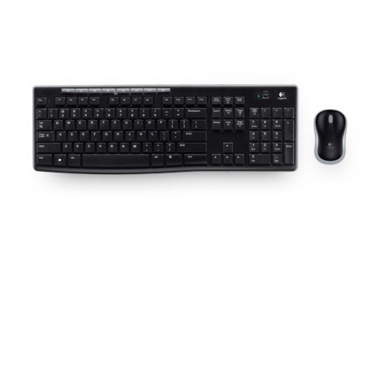 Logitech MK270 ensemble clavier et souris sans fil Noir QWERTZ LU Noir