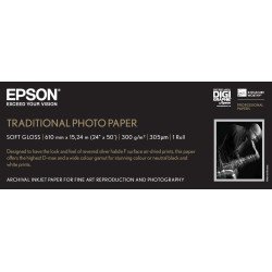 Epson Pap Photo Traditionnel 300g 24" x 15m