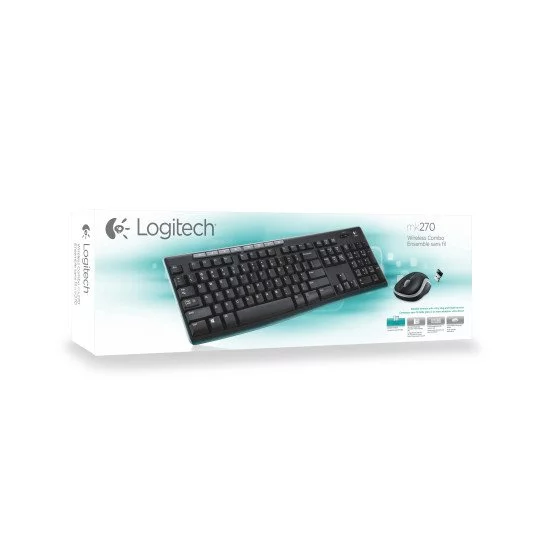 Logitech MK270 clavier sans fil AZERTY FR Logitech MK270 clavier sans fil AZERTY FR