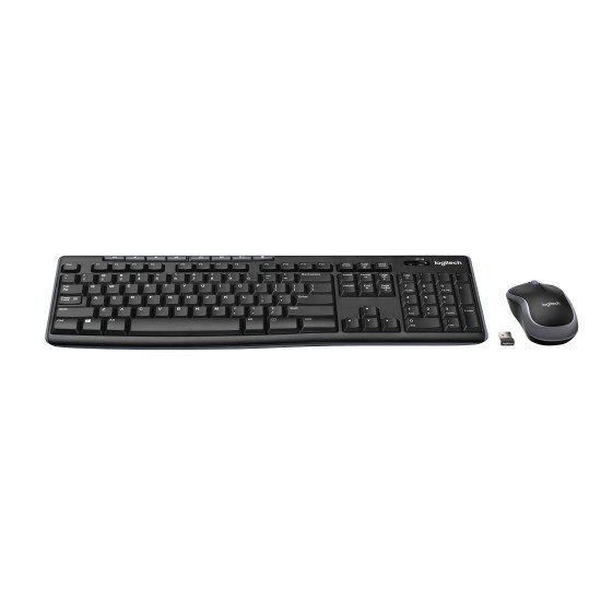 Logitech MK270 clavier RF sans fil QWERTY Espagne Noir