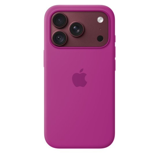 Apple Coque en silicone avec MagSafe pour iPhone 18 Pro - Magenta