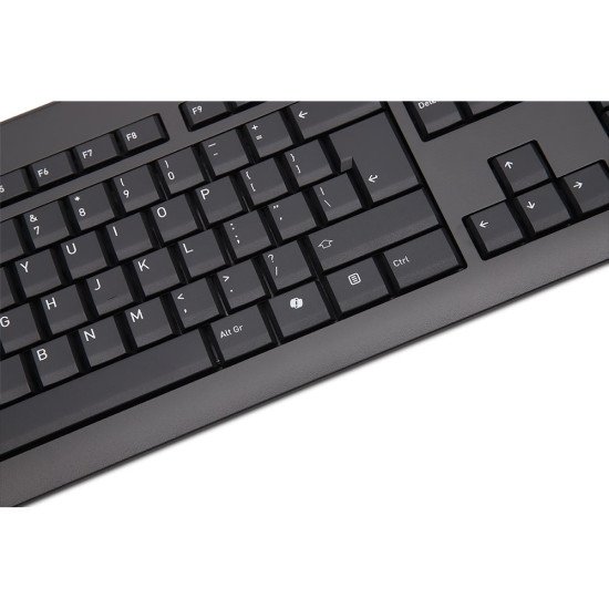 TERRA Y Keyboard 1500 Corded[US] USB black Copilot QWERTY 105 Tasten - Tastatur - 105 Tasten clavier
