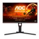 AOC G3 U27G3X écran PC 68,6 cm (27") 3840 x 2160 pixels 4K Ultra HD LED Noir, Rouge