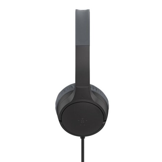 Belkin SoundForm Mini Casque Avec fil Arceau Appels/Musique USB Type-C Noir
