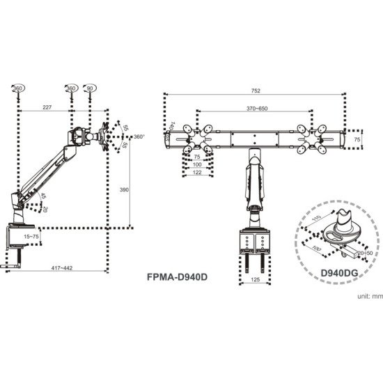Newstar FPMA-D940D support bureau Newstar FPMA-D940D support bureau