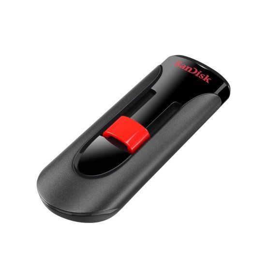 SanDisk Cruzer Glide, 32GB lecteur USB flash 32 Go USB Type-A 2.0 Noir, Rouge