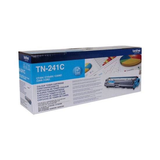 Brother TN-241C toner Original Cyan 1 pièce(s)