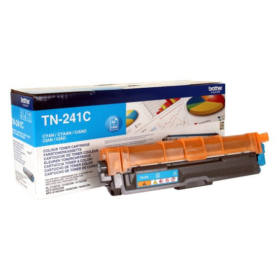 Brother TN-241C toner Original Cyan 1 pièce(s)