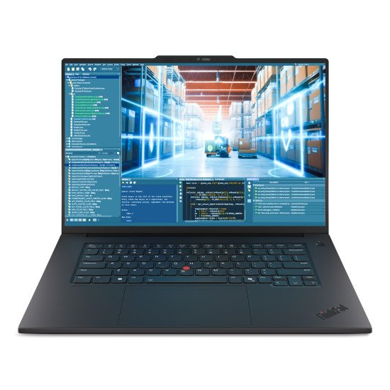 Lenovo ThinkPad P1 Gen 8 Intel Core Ultra 7 255H Station de travail mobile 40,6 cm (16") Écran tactile 3.2K 32 Go LPDDR5x-SDRAM 1 To SSD NVIDIA RTX PRO 2000 Blackwell Wi-Fi 7 (802.11be) Windows 11 Pro Belge Noir