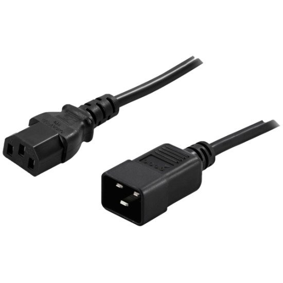 PowerWalker 91010041 câble électrique Noir 1,8 m Coupleur C13 Coupleur C20
