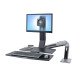 Ergotron WorkFit WorkFit-A, Single LD @ Worksurface+