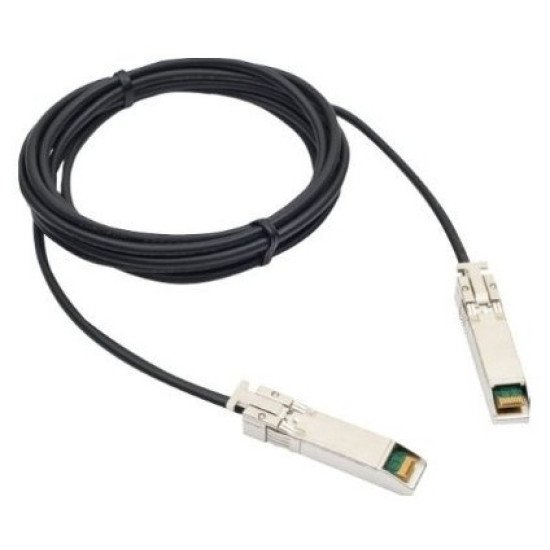 Extreme networks 1m SFP+ câble de fibre optique SFP+ Black,Silver