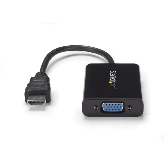 StarTech.com Câble adaptateur / Convertisseur HDMI vers VGA avec audio - Mâle / Femelle - Noir