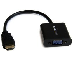 StarTech.com Adaptateur HDMI vers VGA pour ordinateur de bureau / ordinateur portable / Ultrabook - 1920x1080 StarTech.com Adaptateur HDMI vers VGA pour ordinateur de bureau / ordinateur portable / Ultrabook - 1920x1080