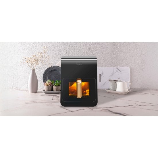 Panasonic NF-CC600 friteuse Unique 6 L Autonome 1450 W Friteuse d'air chaud Noir Panasonic NF-CC600 friteuse Unique 6 L Autonome 1450 W Friteuse d'air chaud Noir