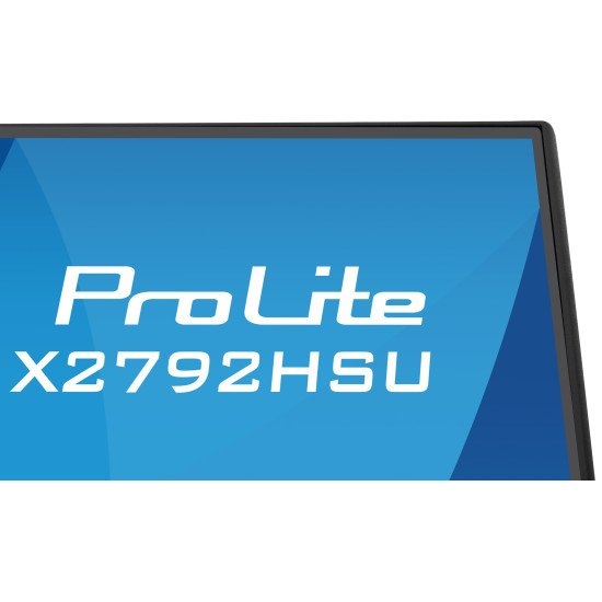 iiyama ProLite X2792HSU-B1 écran PC 68,6 cm (27") 1920 x 1080 pixels Full HD LED Noir iiyama ProLite X2792HSU-B1 écran PC 68,6 cm (27") 1920 x 1080 pixels Full HD LED Noir