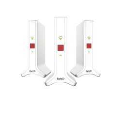FRITZ!Repeater Mesh Set 4200 Répéteur réseau 4200 Mbit/s Rouge, Blanc FRITZ!Repeater Mesh Set 4200 Répéteur réseau 4200 Mbit/s Rouge, Blanc