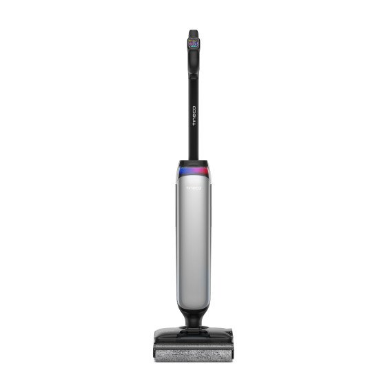Tineco Floor One S9 Artist Aspirateur-balai 2 en 1 Batterie Sec&humide Sans sac Noir, Argent 3,9 Ah