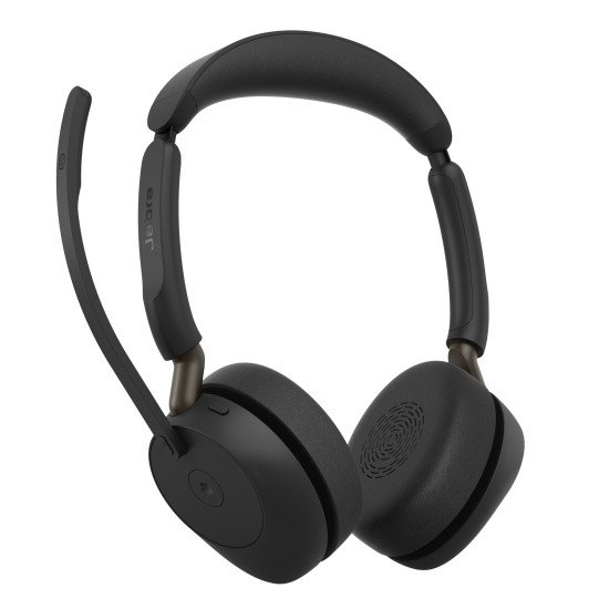 Jabra Evolve3 65 Casque Sans fil Arceau Bureau/Centre d'appels USB Type-A Bluetooth Noir