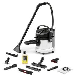 Kärcher SE 4 Plus black/white 1.081-170.0 Aspirateur sans sac Sec&humide 10 W Sac à poussière