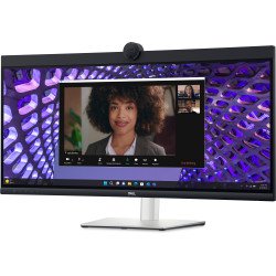 DELL P Series P3424WEB écran PC 86,7 cm (34.1") 3440 x 1440 pixels 4K Ultra HD LCD Noir