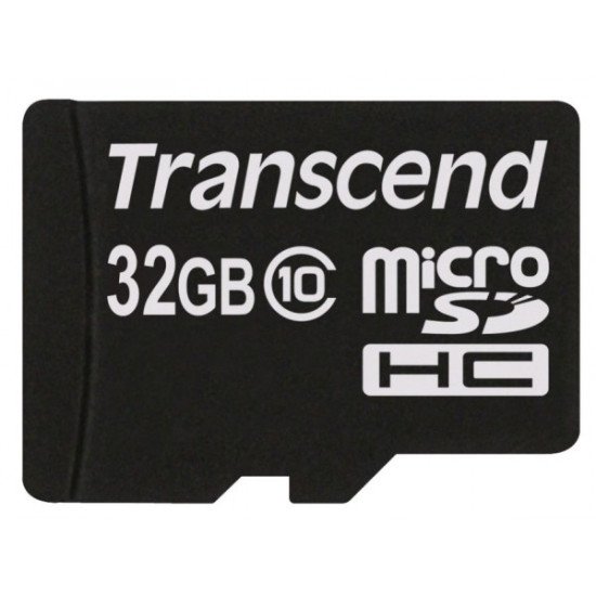 Transcend TS32GUSDHC10U1 mémoire flash 32 Go MicroSDHC MLC Classe 10