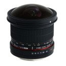 Samyang 8mm f/3.5 Asph IF MC Fisheye CSII DH SLR Objectif large "fish eye" Noir