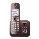 Panasonic KX-TG6821GA téléphone Téléphone DECT Identification de l'appelant Marron Panasonic KX-TG6821GA téléphone Téléphone DECT Identification de l'appelant Marron