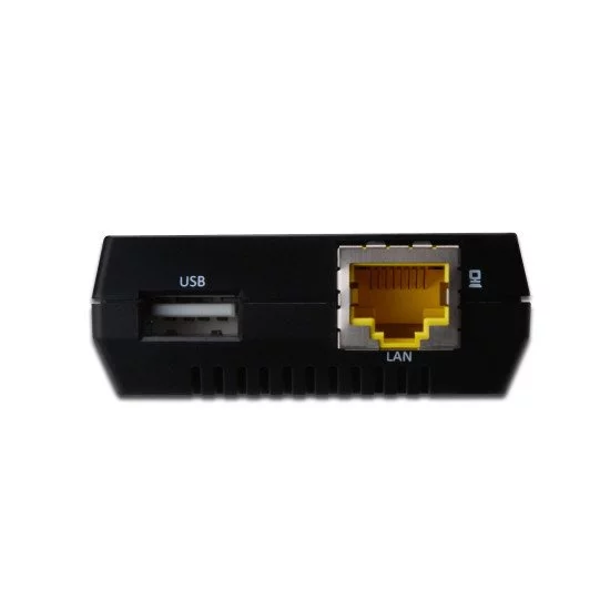 Digitus Serveur réseau multifonctionUSB 2.0 à 1 port Digitus Serveur réseau multifonctionUSB 2.0 à 1 port