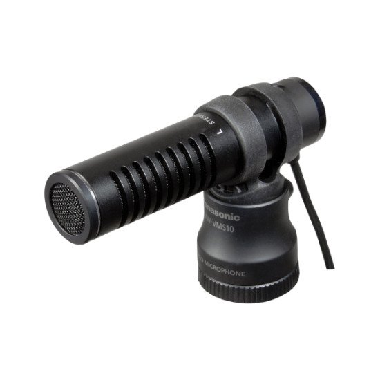 Panasonic VW-VMS10 Noir Microphone de caméscope numérique