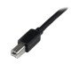 StarTech.com Câble USB Actif A vers B 20 m - M/M - Noir