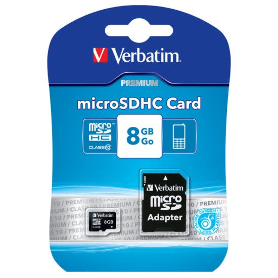 Verbatim microSDHC 8Go Verbatim microSDHC 8Go
