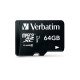 Verbatim Premium mémoire flash 64 Go MicroSDXC Classe 10