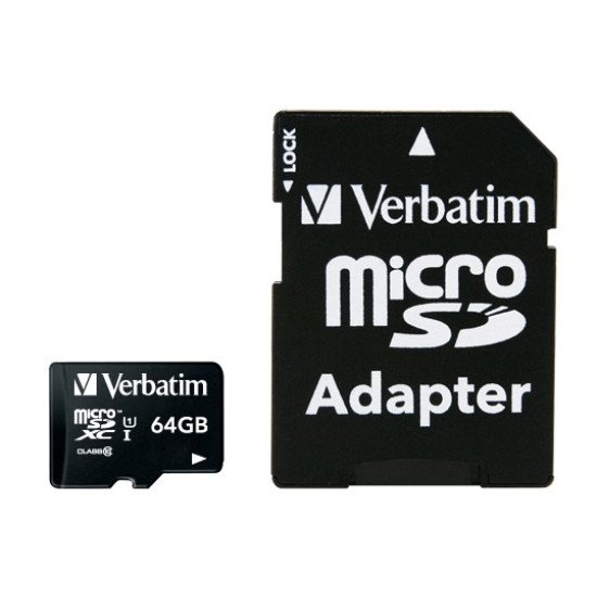 Verbatim Premium mémoire flash 64 Go MicroSDXC Classe 10