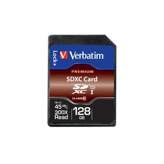 Verbatim Premium mémoire flash 128 Go SDXC Classe 10