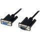 StarTech.com Câble Null Modem Croisé Série RS232 DB9 1 m - Noir