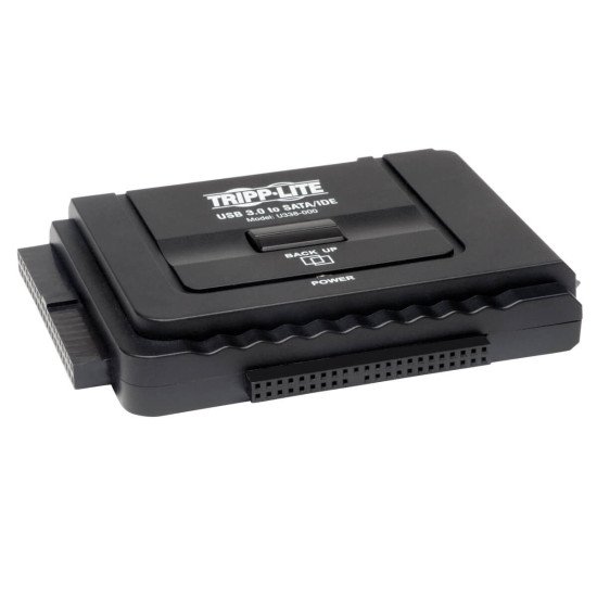 Tripp Lite U338-000 changeur de genre de câble USB 3.0 MICRO-B 22 PIN SATA + POWER Noir