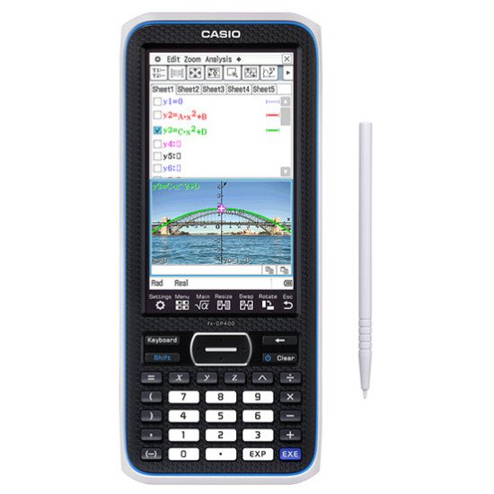 Casio ClassPad fx-CP400 calculatrice Poche Calculatrice graphique Noir