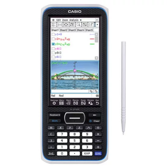 Casio ClassPad fx-CP400 calculatrice Poche Calculatrice graphique Noir Casio ClassPad fx-CP400 calculatrice Poche Calculatrice graphique Noir