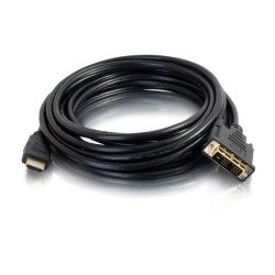 C2G 42517 câble vidéo et adaptateur 3 m HDMI DVI-D Noir
