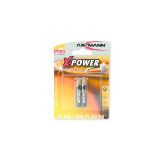 Ansmann X-Power AAAA, 1x 2 Batterie à usage unique Alcaline